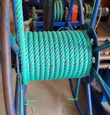 PP Danline Rope - White with Blue Flecks